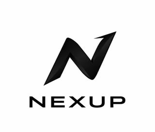 Nexup logo featuring a stylized upward arrow symbol with the text Nexup below it